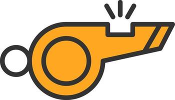 Whistle Vector Icon Design