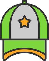 Cap Vector Icon Design