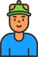 Boy Vector Icon Design