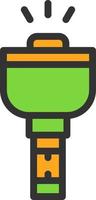 Torch Vector Icon Design