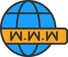 Internet Vector Icon Design