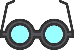 Glasses Vector Icon Design