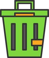 Garbage Vector Icon Design