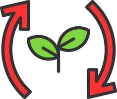 Composting Vector Icon Design
