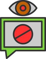 Lurker Vector Icon Design