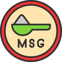 Msg Vector Icon Design