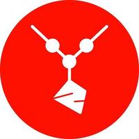 Amulet Vector Icon Design