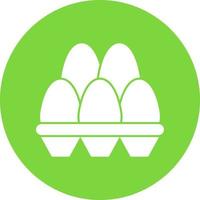 diseño de icono de vector de huevos