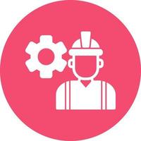 Engineer Vector Icon Design