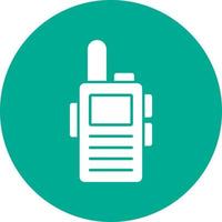 diseño de icono de vector de walkie talkie