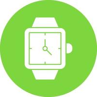 diseño de icono de vector de reloj de pulsera