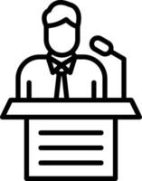 Speech Vector Icon Design