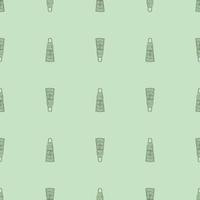 Aprons engraved seamless pattern. Vintage background for kitchen in hand drawn style. Vector repeated texture for print, fabric, wrapping, wallpaper, tissue.