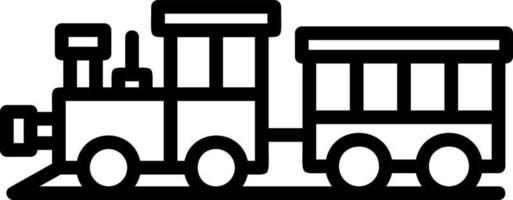 diseño de icono de vector de tren