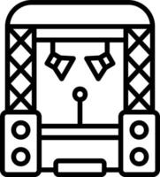 Stage Vector Icon Design