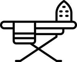 Ironing Board Vector Icon Design