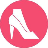 diseño de icono de vector de tacones altos