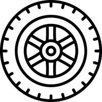 Tire Vector Icon Design