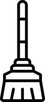 Broom Vector Icon Design