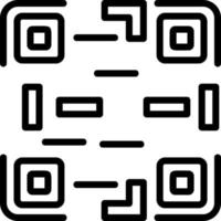 diseño de icono de vector de código qr