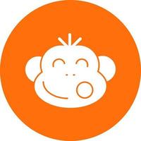 Monkey Vector Icon Design