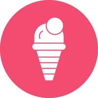 diseño de icono de vector de helado