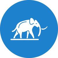 diseño de icono de vector de mamut