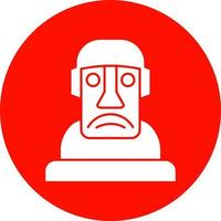 Moai Vector Icon Design