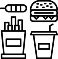 Fastfood Vector Icon Design