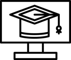 E Learning Vector Icon Design