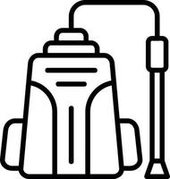 Pressure Washer Vector Icon Design