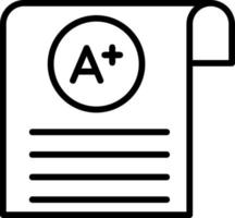 Student Grades Vector Icon Design