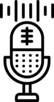 Voice Recording Vector Icon Design