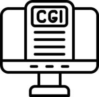 Cgi Vector Icon Design