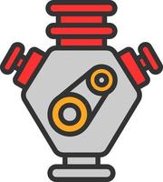 Engine Vector Icon Design