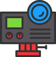 Action Camera Vector Icon Design