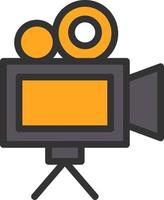 Video Camera Vector Icon Design