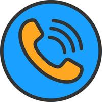 Telephone Vector Icon Design