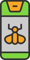 Insect Repellent Vector Icon Design