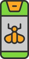 Insect Repellent Vector Icon Design