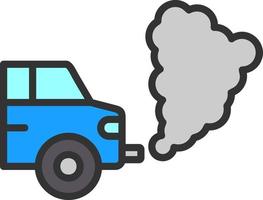 Emission Vector Icon Design