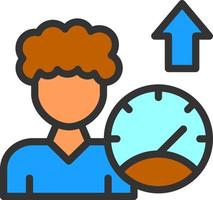 Gain Weight Vector Icon Design