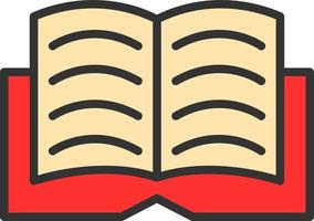 Book Vector Icon Design