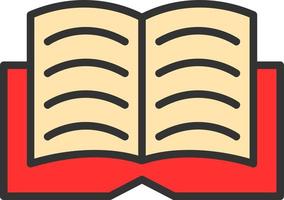 Book Vector Icon Design