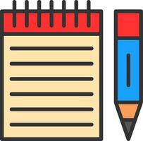 Notes Vector Icon Design