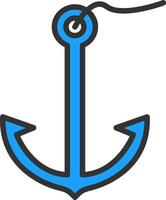 Anchor Vector Icon Design