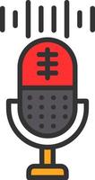 Voice Recording Vector Icon Design