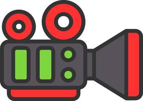 Film Camera Vector Icon Design