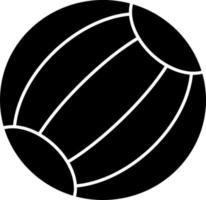 diseño de icono de vector de pelota de playa