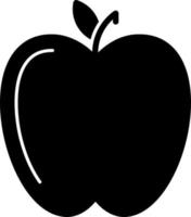 diseño de icono de vector de manzana